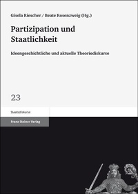 Abbildung von: Partizipation und Staatlichkeit - Franz Steiner Verlag