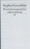 Cover: Was ist Literaturgeschichte? - Suhrkamp
