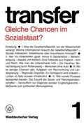 Cover: Gleiche Chancen im Sozialstaat? - VS Verlag f&uuml;r Sozialwissenschaften