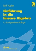 Cover: Einf&uuml;hrung in die lineare Algebra - Vieweg+Teubner Verlag