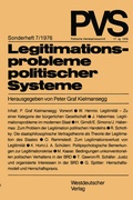 Cover: Legitimationsprobleme politischer Systeme - VS Verlag f&uuml;r Sozialwissenschaften