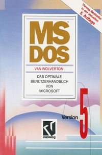 Enlarge image Cover: MS-DOS - Vieweg+Teubner Verlag