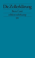 Cover: Die Zollerkl&auml;rung - Suhrkamp