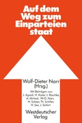 Cover: Auf dem Weg zum Einparteienstaat - VS Verlag f&uuml;r Sozialwissenschaften