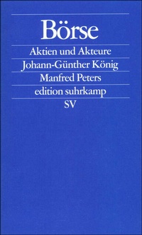 Enlarge image Cover: Börse - Suhrkamp