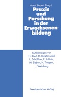 Cover: Praxis und Forschung in der Erwachsenenbildung - VS Verlag f&uuml;r Sozialwissenschaften