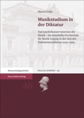 Cover: Musikstudium in der Diktatur - Franz Steiner Verlag