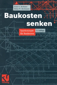 Abbildung von: Baukosten senken - Vieweg+Teubner Verlag