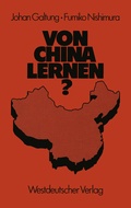 Cover: Von China lernen? - VS Verlag f&uuml;r Sozialwissenschaften