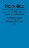 Abbildung von: Biopolitik - Suhrkamp