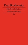 Cover: Milch Holz Katzen - Suhrkamp
