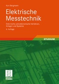 Cover: Elektrische Me&szlig;technik - Vieweg+Teubner Verlag