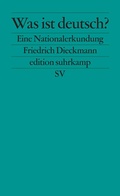 Cover: Was ist deutsch? - Suhrkamp
