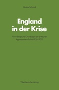 Cover: England in der Krise - VS Verlag f&uuml;r Sozialwissenschaften