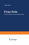 Cover: Frau - Sein - VS Verlag f&uuml;r Sozialwissenschaften