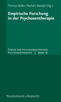 Cover: Empirische Forschung in der Psychosentherapie - Vandenhoeck & Ruprecht