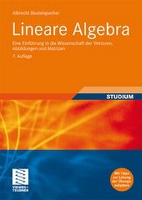 Abbildung von: Lineare Algebra - Vieweg+Teubner Verlag