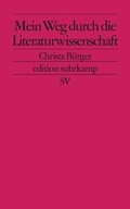 Cover: Mein Weg durch die Literaturwissenschaft - Suhrkamp