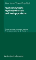 Cover: Psychoanalytische Psychosentherapie und Sozialpsychiatrie - Vandenhoeck & Ruprecht