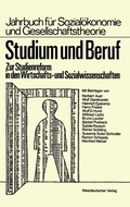 Cover: Studium und Beruf - Vieweg+Teubner Verlag