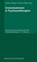 Cover: Grenzsituationen in Psychosentherapien - Vandenhoeck & Ruprecht