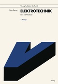 Cover: Elektrotechnik - Vieweg+Teubner Verlag