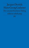 Cover: Der ununterbrochene Dialog - Suhrkamp