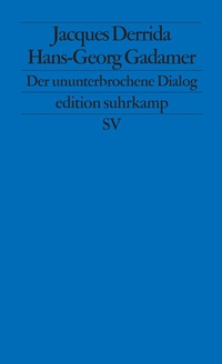 Enlarge image Cover: Der ununterbrochene Dialog - Suhrkamp