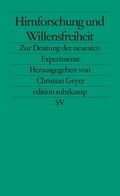 Cover: Hirnforschung und Willensfreiheit - Suhrkamp