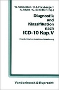 Cover: Diagnostik und Klassifikation nach ICD-10, Kap. V - Vandenhoeck & Ruprecht