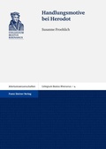 Cover: Handlungsmotive bei Herodot - Franz Steiner Verlag