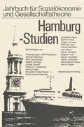 Cover: Hamburg-Studien - VS Verlag f&uuml;r Sozialwissenschaften
