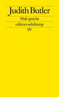 Cover: Ha&szlig; spricht - Suhrkamp