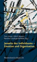 Cover: Jenseits des Individuums - Emotion und Organisation - Vandenhoeck & Ruprecht