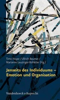 Cover: Jenseits des Individuums - Emotion und Organisation - Vandenhoeck & Ruprecht
