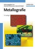 Cover: Metallografie - Wiley-VCH