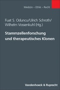 Cover: Stammzellenforschung und therapeutisches Klonen - Vandenhoeck & Ruprecht