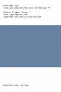 Cover: Arbeitsperspektiven angewandter Sozialwissenschaft - VS Verlag f&uuml;r Sozialwissenschaften