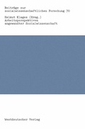 Cover: Arbeitsperspektiven angewandter Sozialwissenschaft - VS Verlag f&uuml;r Sozialwissenschaften