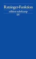 Cover: Ratzinger-Funktion - Suhrkamp