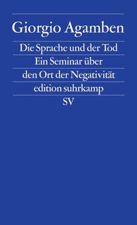 Enlarge image Cover: Die Sprache und der Tod - Suhrkamp