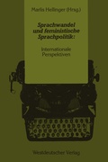 Cover: Sprachwandel und feministische Sprachpolitik: Internationale Perspektiven - VS Verlag f&uuml;r Sozialwissenschaften