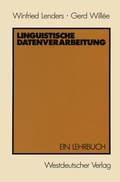 Cover: Linguistische Datenverarbeitung - VS Verlag f&uuml;r Sozialwissenschaften