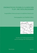 Cover: Onomastische Studien zu slawischen Flur- und Ortsnamen - Wachholtz