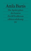 Cover: Die Apokryphen des Lazarus - Suhrkamp