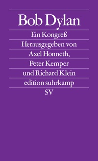 Enlarge image Cover: Bob Dylan - Suhrkamp