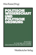 Cover: Politische Wissenschaft und politische Ordnung - VS Verlag f&uuml;r Sozialwissenschaften
