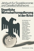 Cover: Staatliche Wirtschaftsregulierung in der Krise - VS Verlag f&uuml;r Sozialwissenschaften
