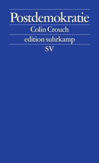 Abbildung von: Postdemokratie - Suhrkamp