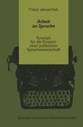 Cover: Arbeit an Sprache - VS Verlag f&uuml;r Sozialwissenschaften